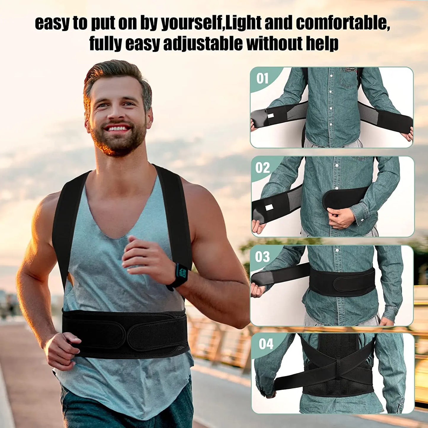 Bokeds Back Brace Posture Corrector